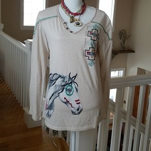 Double D Ranch Spirit Horse Embroidered